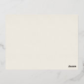 Vrienden - Folie Postkaarten Feestdagen Briefkaart (Achterkant)