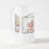 Vrienden Forever Lente Bloemen PCM1 Matglas Bierpul (Voorkant links)