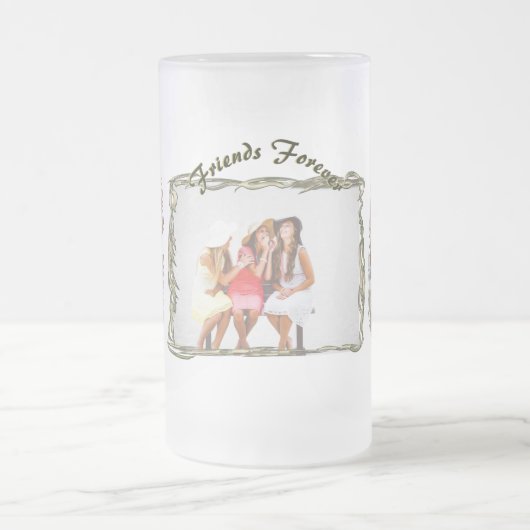 Vrienden Forever Lente Bloemen PCM1 Matglas Bierpul (Center)