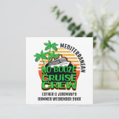 Vrienden geen drankcruise bemanning BestemmingsGro Kaart (Staand voorkant)