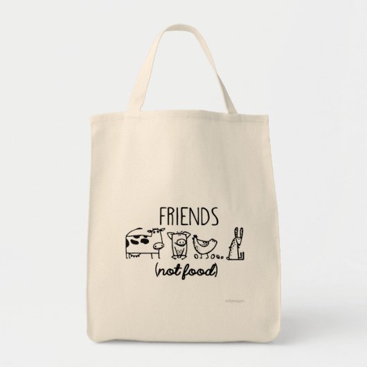 VRIENDEN (geen levensmiddelen) Tote Bag (Voorkant)