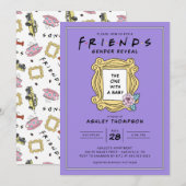 VRIENDEN™ | Gender onthullen Baby shower Kaart (Voorkant / Achterkant)