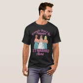Vrienden Getrouwd Bruiloft Bruidsfeest Afscheid Al T-shirt (Voorkant volledig)