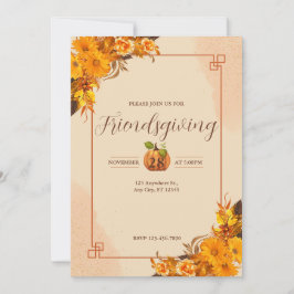 Vrienden geven Dinner Party Uitnodigingen