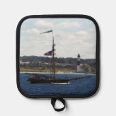 Vrienden Goede Wil Grote Sable Vuurtoren Pothouder Pannenlap (Voorkant)