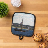 Vrienden Goede Wil Grote Sable Vuurtoren Pothouder Pannenlap (Top down)