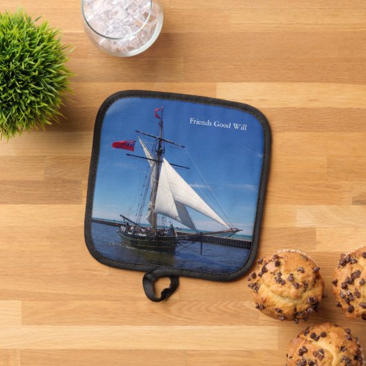 Vrienden Goede Wil pot houder (Top down)