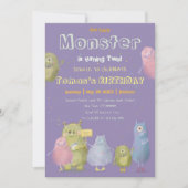 Vrienden Grappige Monsters verjaardag Kaart (Voorkant)