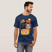 Vrienden Hallo daar grappig T-shirt (Voorkant volledig)