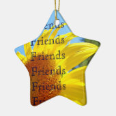 Vrienden Hartelijk dank voor prachtige vriendschap Keramisch Ornament (Links)