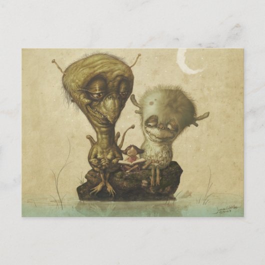 Vrienden hoe dan ook briefkaart (Voorkant)