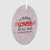 Vrienden houden ornament (voorkant)
