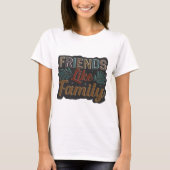 Vrienden houden van familie t-shirt (Voorkant)