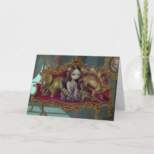 "Vrienden I van de dinosaurus" Wenskaart Kaart