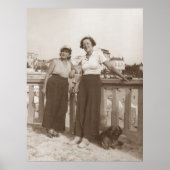 Vrienden in Cannes in de jaren dertig Poster (Voorkant)