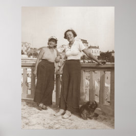 Vrienden in Cannes in de jaren dertig Poster