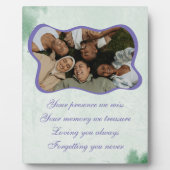 Vrienden in de bossen Tafelplaat 8x10 Ezel Fotoplaat (Voorkant)