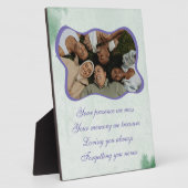 Vrienden in de bossen Tafelplaat 8x10 Ezel Fotoplaat (Zijkant)