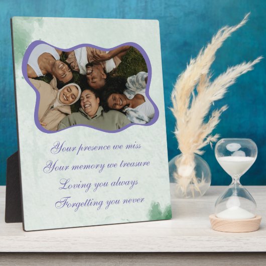 Vrienden in de bossen Tafelplaat 8x10 Ezel Fotoplaat (Zijkant)