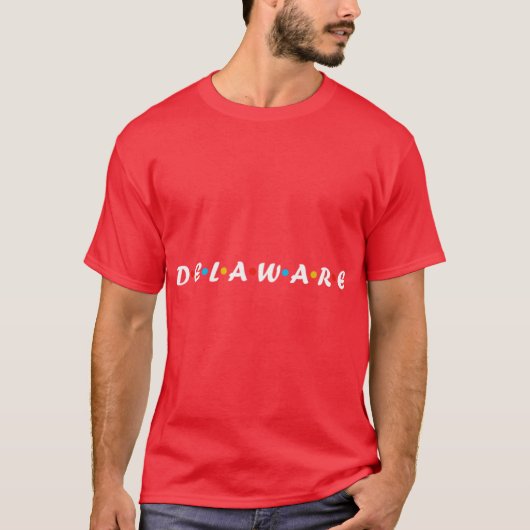 Vrienden in Delaware T-shirt (Voorkant)