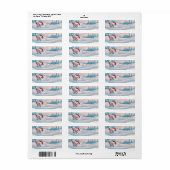 Vrienden in een fantasiewereld. etiket (Full Sheet)