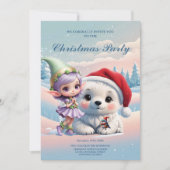 Vrienden in een fantasiewereld. kaart (Voorkant)