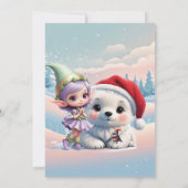 Vrienden in een fantasiewereld. kaart (Achterkant)