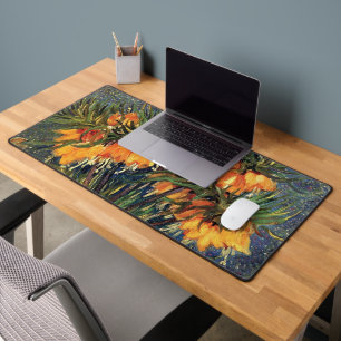 Vrienden in een kopervaas door Vincent van Gogh Bureaumat