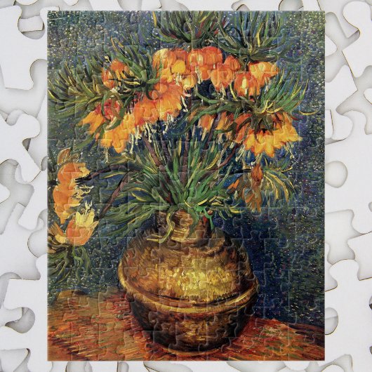 Vrienden in een kopervaas door Vincent van Gogh Legpuzzel