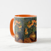 Vrienden in een kopervaas door Vincent van Gogh Mok (Voorkant links)