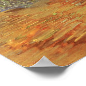 Vrienden in een kopervaas door Vincent van Gogh Poster (Hoek)