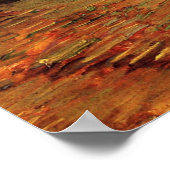 Vrienden in een kopervaas door Vincent van Gogh Poster (Hoek)