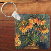 Vrienden in een kopervaas door Vincent van Gogh Sleutelhanger (Voorkant)