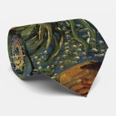 Vrienden in een kopervaas door Vincent van Gogh Stropdas (Opgerold)