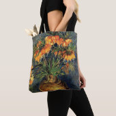 Vrienden in een kopervaas door Vincent van Gogh Tote Bag (Dichtbij)