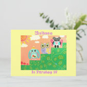 vrienden in elke stap van de weg kaart (Staand voorkant)