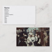 Vrienden in Venetië Visitekaartje (Voorkant / Achterkant)