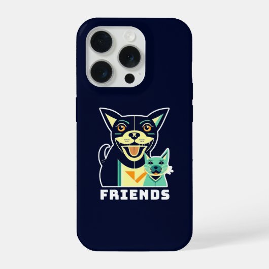 Vrienden iPhone Hoesje (Achterkant)