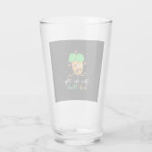 Vrienden jij bent mijn bodemgenoot glas (Achterkant)