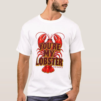 Vrienden Jij Bent Mijn Kreeft Citaat T-shirt