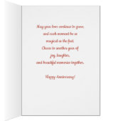 Vrienden Jubileum Hand geschilderd Zacht Roze Wate (Binnen (Rechts))