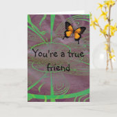 Vrienden Kaart (Gele Bloem)