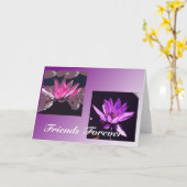 vrienden kaart (Gele Bloem)