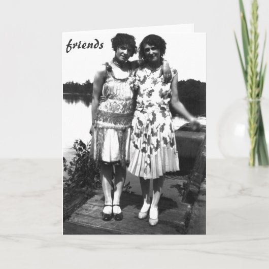 vrienden kaart (Voorkant)