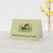 Vrienden Kaart (Gele Bloem)