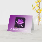 vrienden kaart (Gele Bloem)