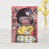 Vrienden Kaart (Gele Bloem)