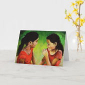 Vrienden Kaart (Gele Bloem)