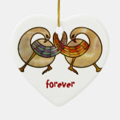 vrienden keramisch ornament (Achterkant)