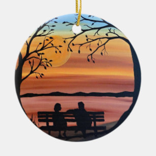 Vrienden Keramisch Ornament